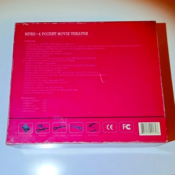 RiTECH MPEG-4/MP3 Pocket Audio/Video player Extremely Rare/Vintage - Picture 13 of 14